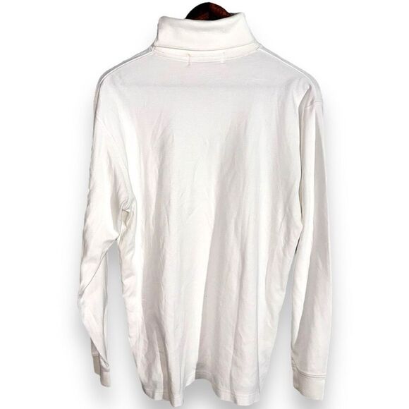 Fairway and Greene White Rollneck Pima Cotton Sweater Size S - Picture 7 of 7